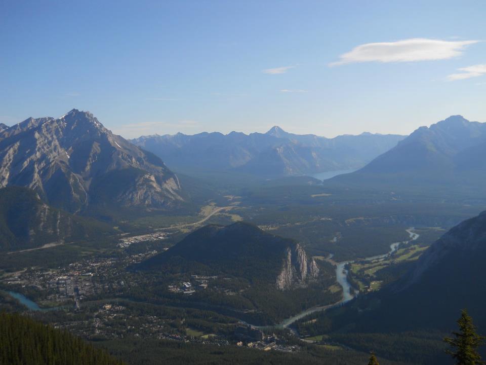 Views from Sulphur Mountain